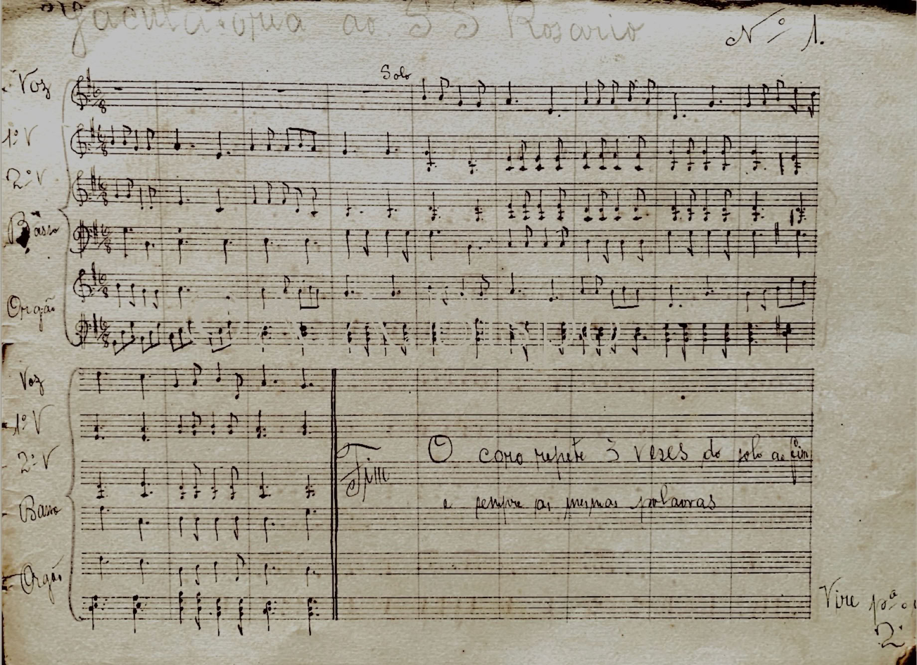 Jaculatória ao S.S.Rosário de :J.Correa da Silva, mestre do Seminário Menor de Pirapora. A devoção do Rosário foi intensificada por Leão XIII em 1887. Pesquisas de A.A.Bispo