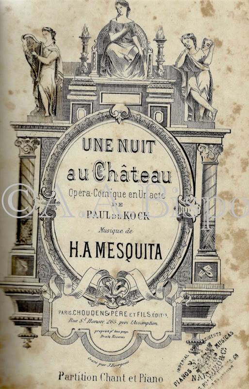Une nuit au Château de Henrique Alves de Mesquita.Acervo A.A.Bispo. Copyright