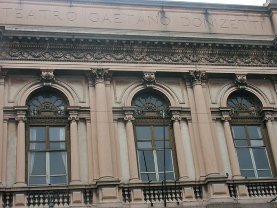 Teatro Donizetti, Bergamo. Foto A.A.Bispo