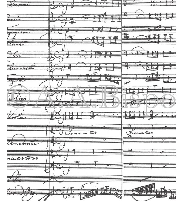 Gloria da Missa sub titutlo Sti. Francisci de S. Neukomm, Rio 1820