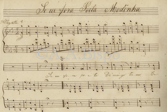 Se eu fora Poeta. Modinha. Acervo A.A.Bispo. Copyright